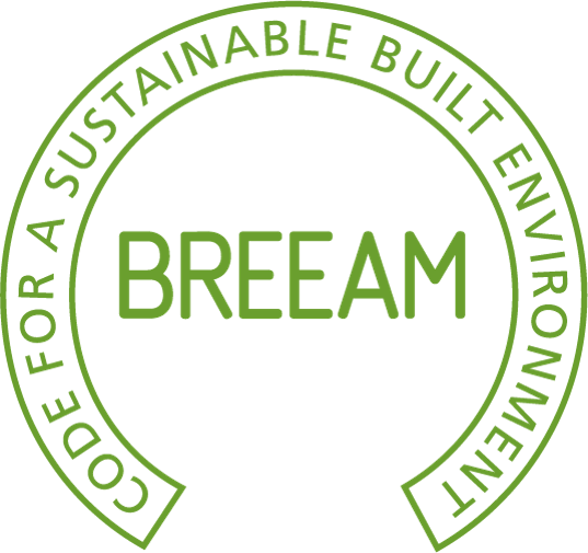 BREEAM sustainable built environment certification logo